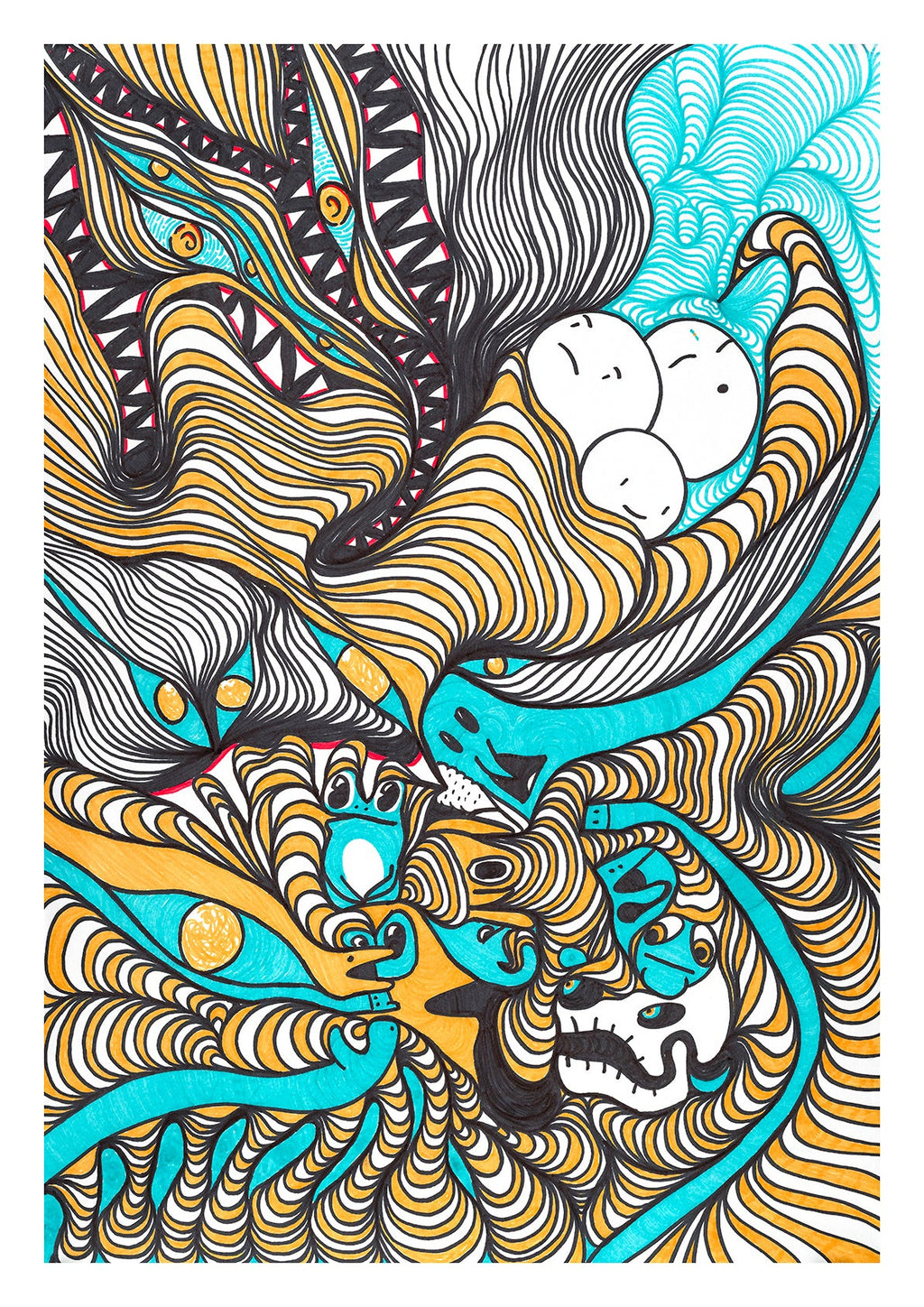 Shark Is A Synonym For Sociopath - Limited Edition Print